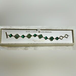 Eye Candy Los Angeles with love, from California lucky glover brass bracelet